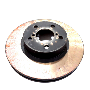 Image of Disc Brake Rotor. Brake Disk (Front). image for your 2005 Subaru Legacy  GT LIMITED(OBK:XT) WAGON 